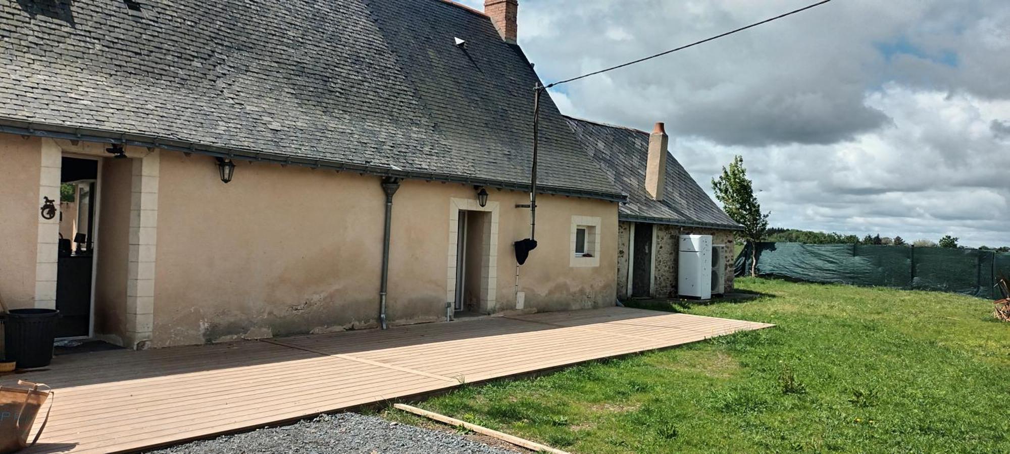 Maison De Campagne Seiches-sur-le-Loir Экстерьер фото